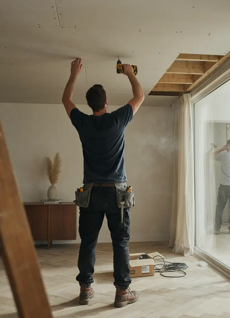 Smooth Ceiling Finishing & Skimming